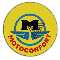 Sticker pub Motoconfort Motobécane (Réédition conforme) - Fabrication française