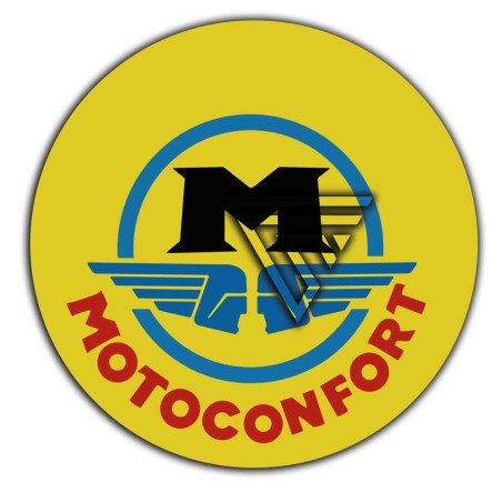 Sticker pub Motoconfort Motobécane (Réédition conforme) - Fabrication française